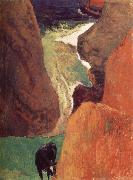 Paul Gauguin The depths of the Gulf Sweden oil painting artist